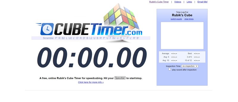 CubeTimer CubeTimer